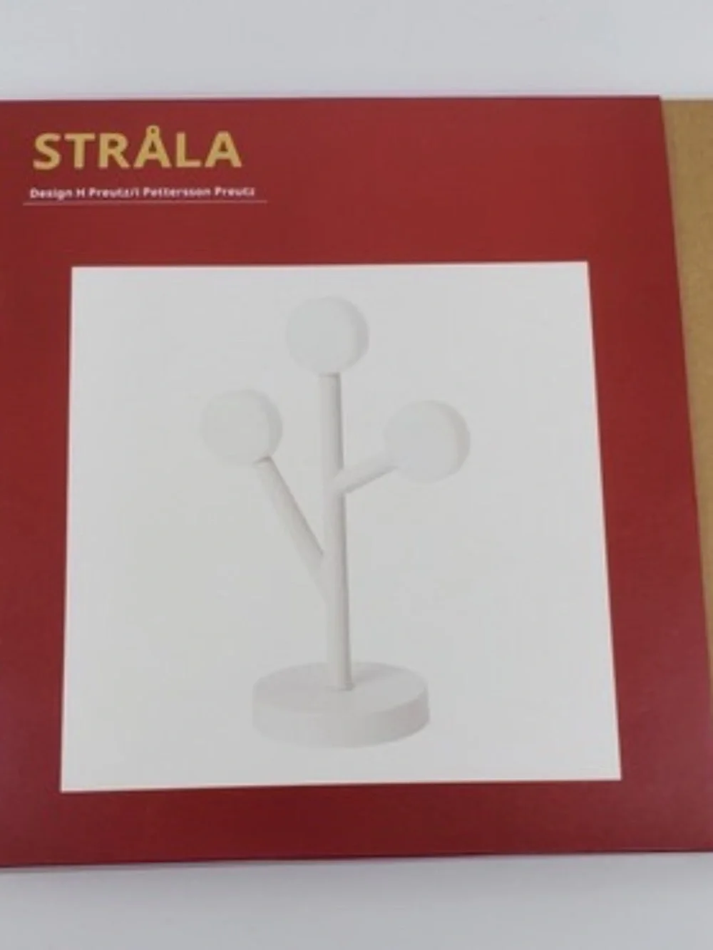 New IKEA Table Lamp STRÅLA Preutz 405.628.47 LED Lamp 10 5/8